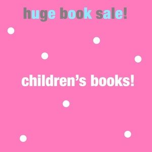 huge book sale coming!